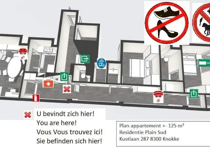 Location! Unique Luxurious 3-bedroom In - 't Zoute דירה