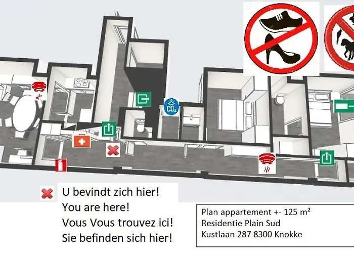 דירה Location! Unique Luxurious 3-bedroom In - 't Zoute קנוקה-הייסט